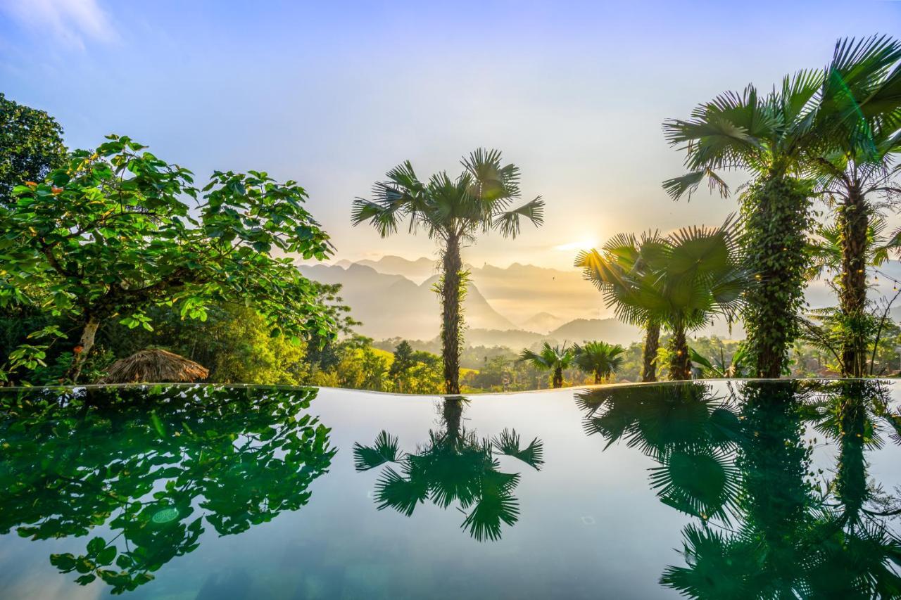 Puluong Retreat Hotell Pu Luong Eksteriør bilde