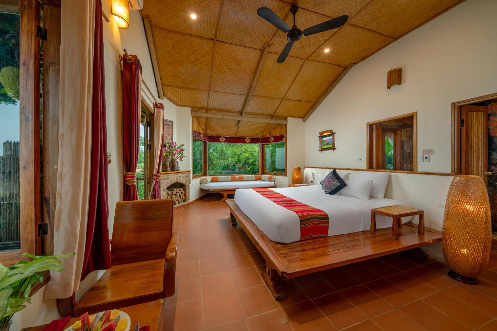 Puluong Retreat Hotell Pu Luong Eksteriør bilde